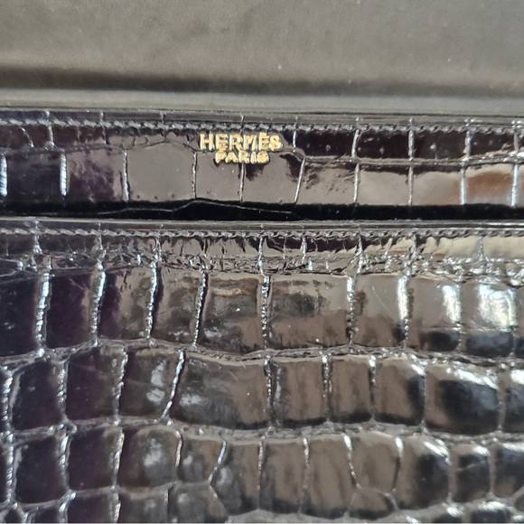 Hermes Piano Crocodile Handbag - Picture 7 of 11